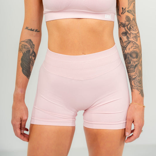 Hype Sculpt shorts -Powder pink