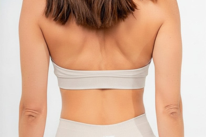 HYPE Halterneck bra - Dove