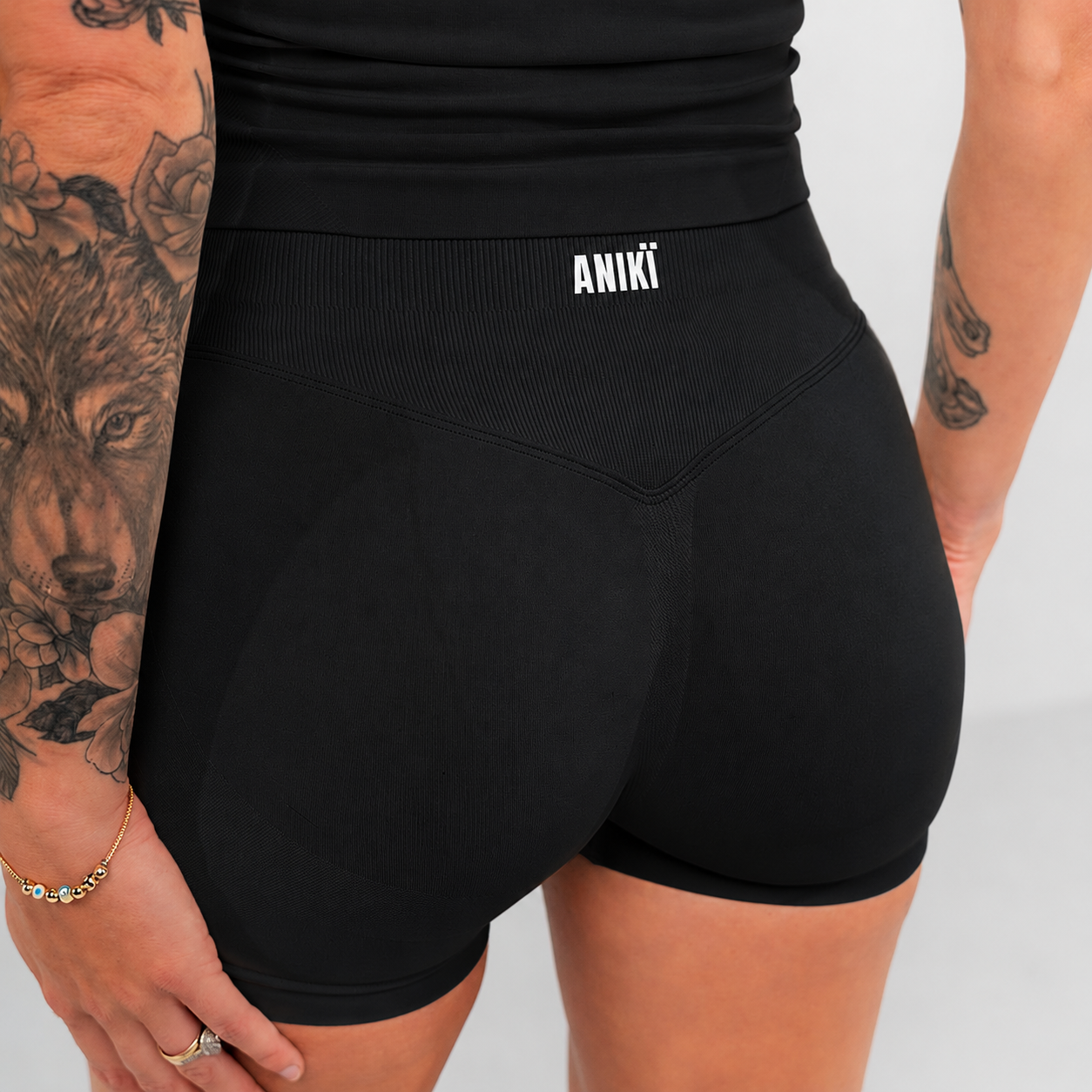 HYPE sculpt shorts - Noir