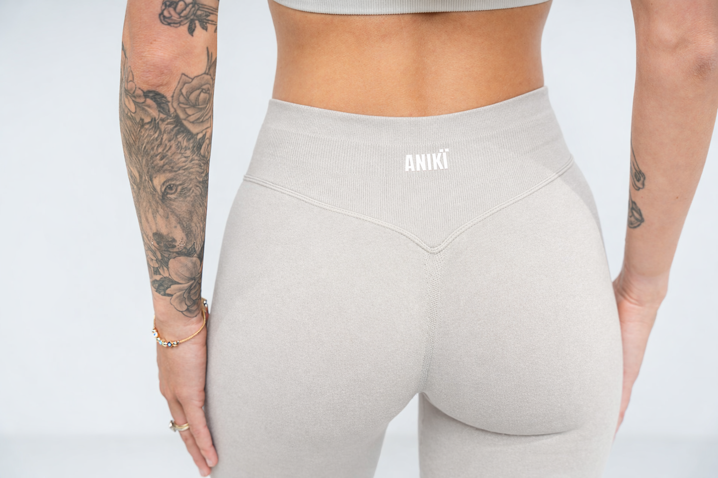 HYPE Leggings - Steel blue