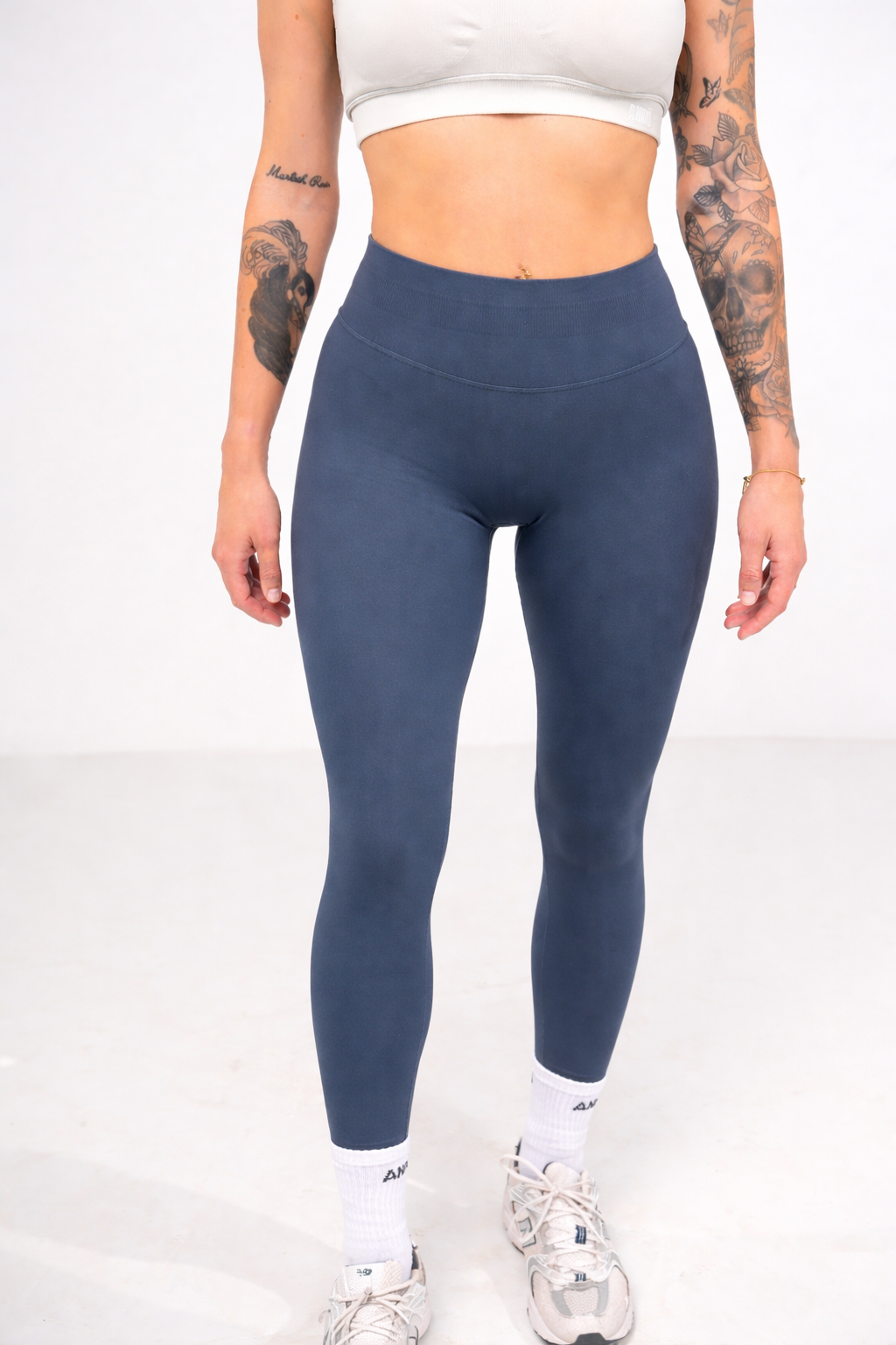 HYPE Leggings - Steel blue