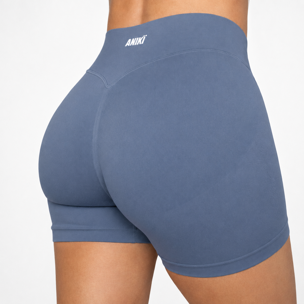HYPE Sculpt shorts - Steel blue