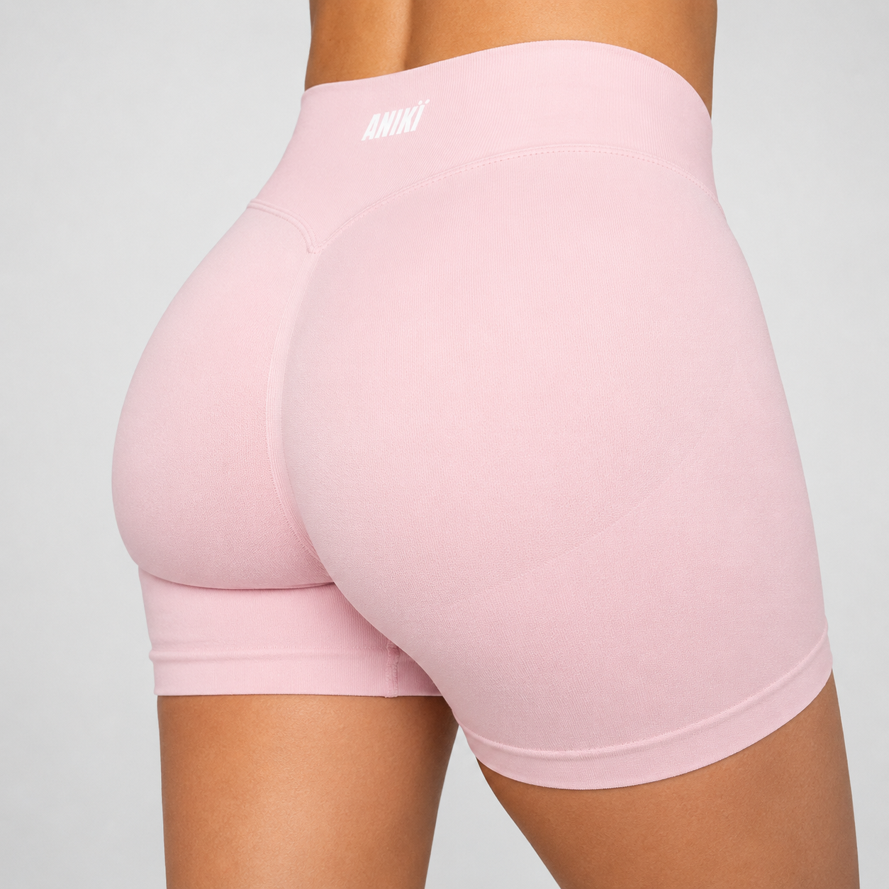 Hype Sculpt shorts -Powder pink